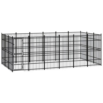 Hundezwinger Box Stahl 5,76 m, 2,88 m, 2 m