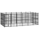 Hundezwinger Box Stahl 5,76 m, 2,88 m, 2 m