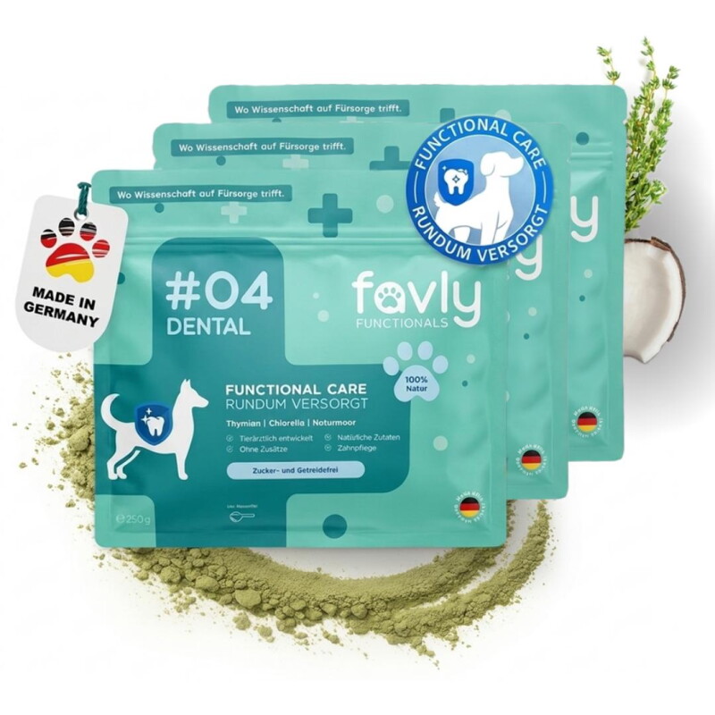 FAVLY Petfood DENTAL Pulver 3x250 g