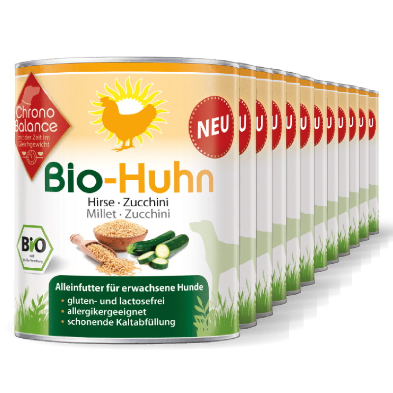 ChronoBalance Alleinfutter Huhn mit Hirse und Zucchini 9,6 kg