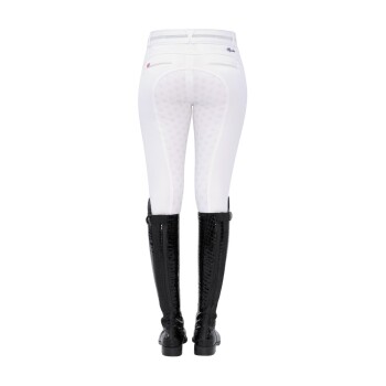 Reithose Sarina Full Grip weiß M - INT