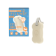 Knochenförmige Hundeshampoo-Seife in einer blauen Box mit der Aufschrift 'FOAMIE PETS FESTES HUNDESHAMPOO', hergestellt aus Hafer, Kamille und Kokosöl.