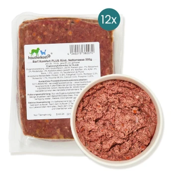 BARF Komfort PLUS Rind Frostfutter 12 x 500 g