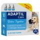 ADAPTIL Calm-Box 'Better Together' mit Labrador; sichtbare Texte: 'ADAPTIL Calm', 'VORTEILS-PACK', '3 x 30 TAGE FLAKON'.