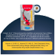 KI-JA-KO Weizenkeim Koi-Futterverpackung mit farbenfroher Koi-Illustration, Fütterungshinweisen und Nährwertinformationen, einschließlich Vitaminen und Mineralien.