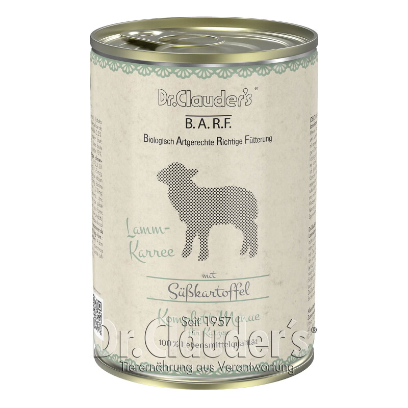 Dr. Clauder's B.A.R.F. Komplett Menue Lammkarree