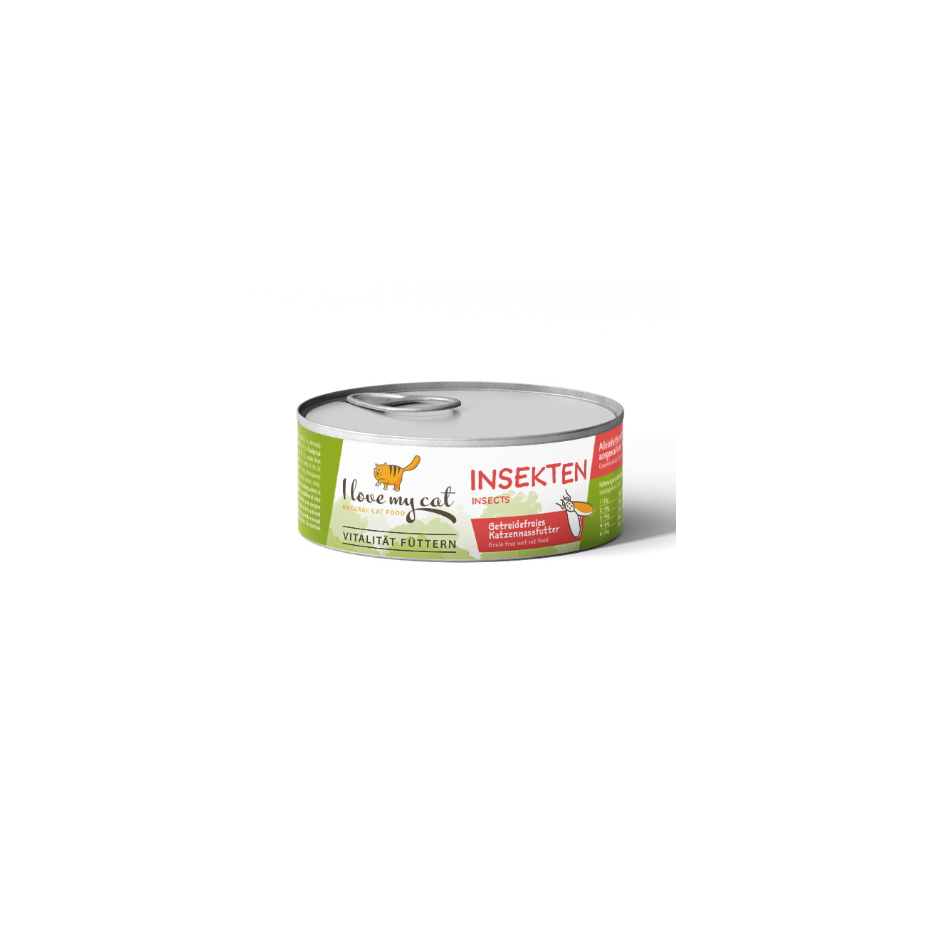 I love my cat Katzenfutter Nass mit Insekten - 100g
