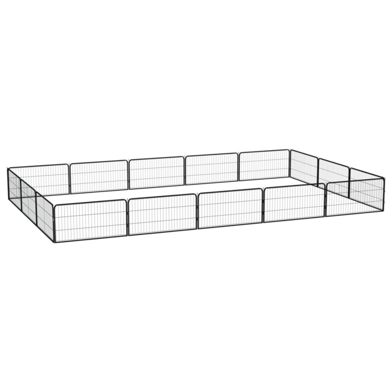 VidaXL Hunde Laufstall / Freilaufgehege 5 m, 3 m, 50 cm