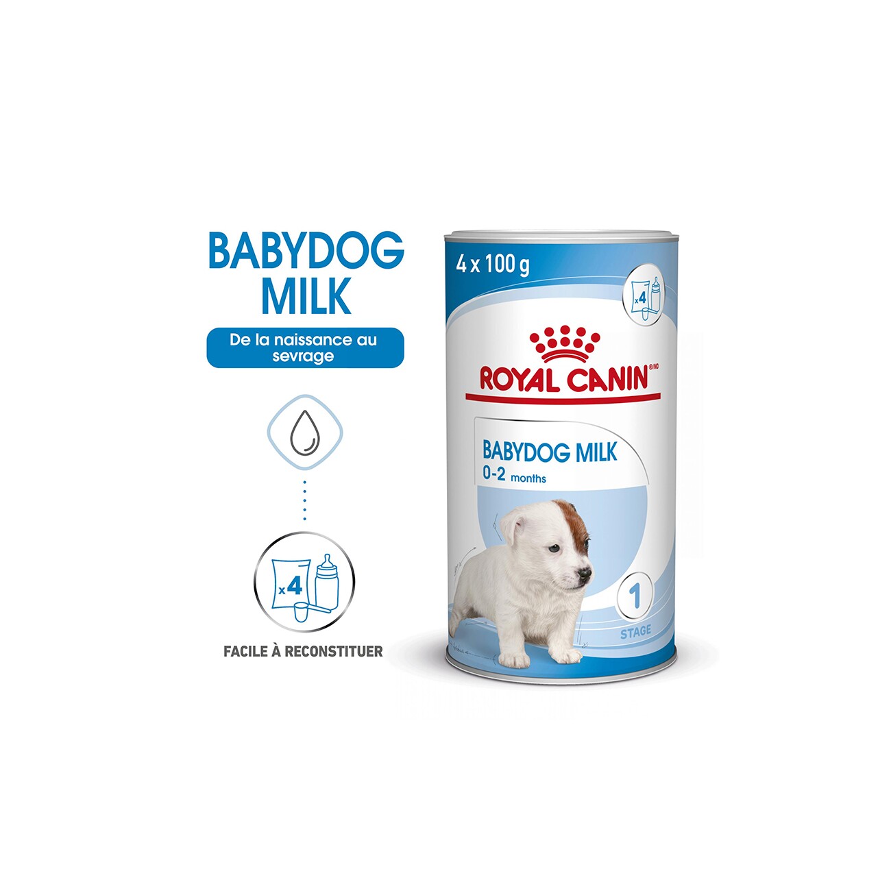 ROYAL CANIN Babydog Milk lait en poudre 400 g MAXI ZOO