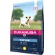 Nourriture sèche premium pour chiens Eukanuba pour petites races matures, sac de 3 kg, contenant du poulet frais, adapté aux chiens âgés de 8 à 11 ans.