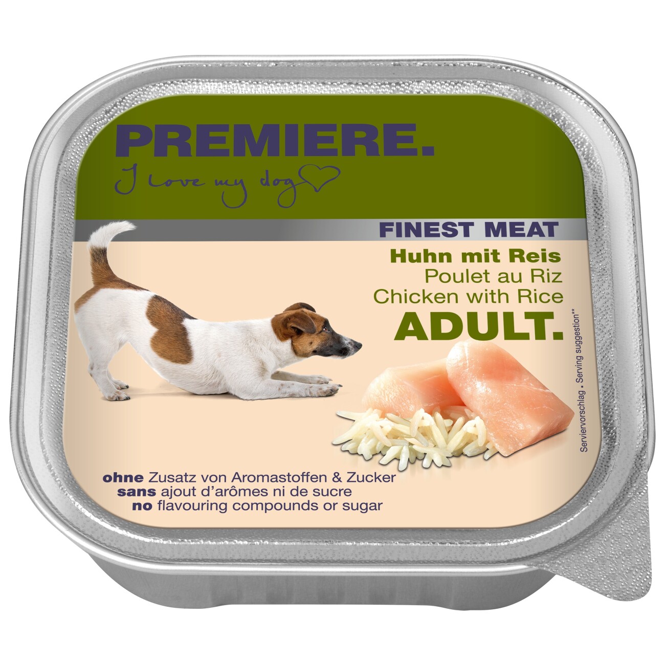 PREMIERE Finest Meat Nassfutter Hund, Adult, Huhn und Reis 10x150 g |  FRESSNAPF