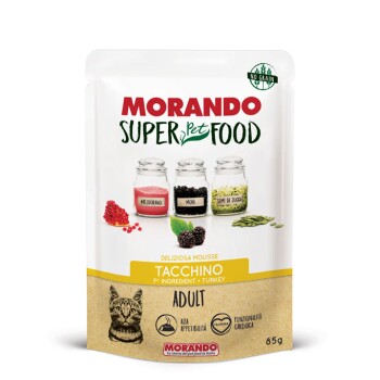 MORANDO SuperPet Food Adult 24 x 85g Truthahn