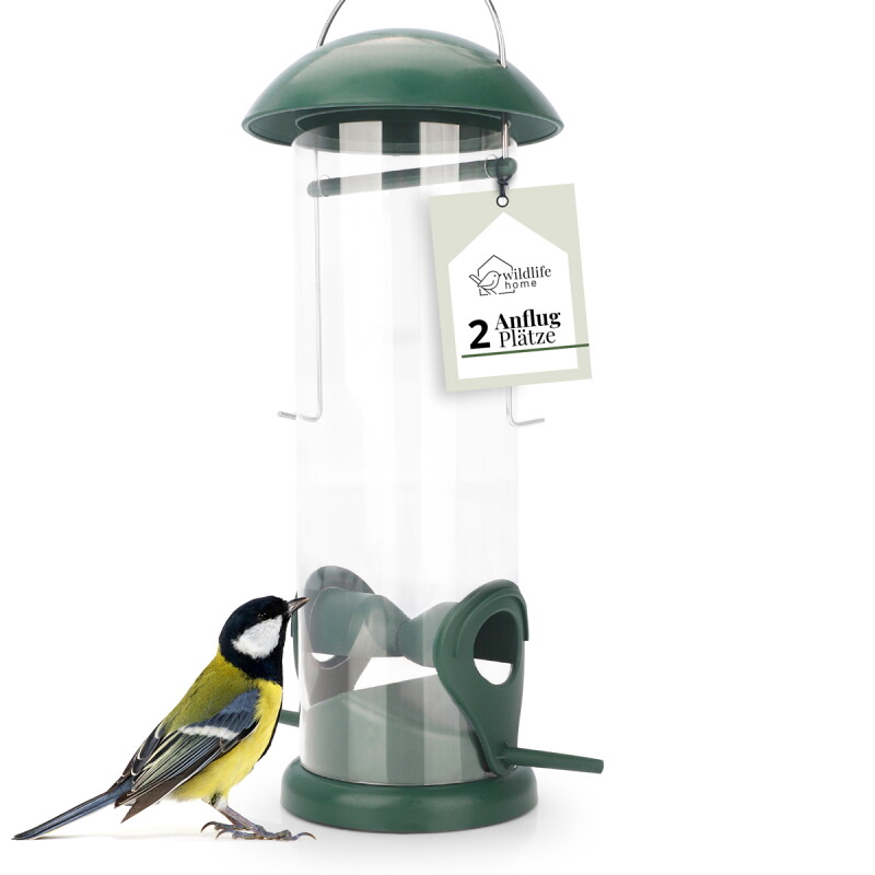 WILDLIFE HOME Vogelfuttersäule für Körnerfutter, 20cm