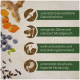 Bild zeigt Kurkuma, Heidelbeeren und Samen mit Text zu den Vorteilen für Haustiere: Gelenkunterstützung, Zahnreinigung, Antioxidantien und Verdauungshilfe.