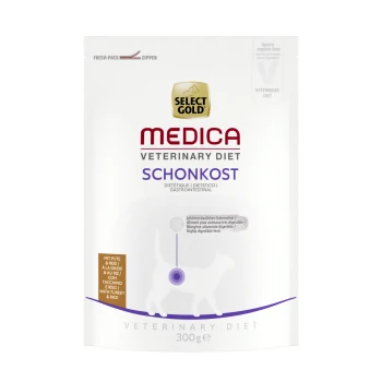 Medica Schonkost 300 g Select Gold Medica Veterinary Diet Schonkost, 300g-Packung für Katzen, gekennzeichnet als hochverdauliche gastrointestinal Diät.