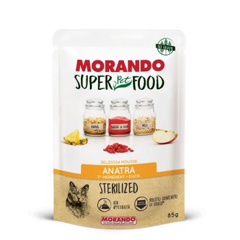 MORANDO SuperPet Food Sterilized 24 x 85g Ente