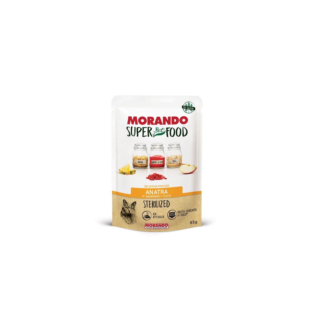 MORANDO SuperPet Food Sterilized Ente 24x85 g