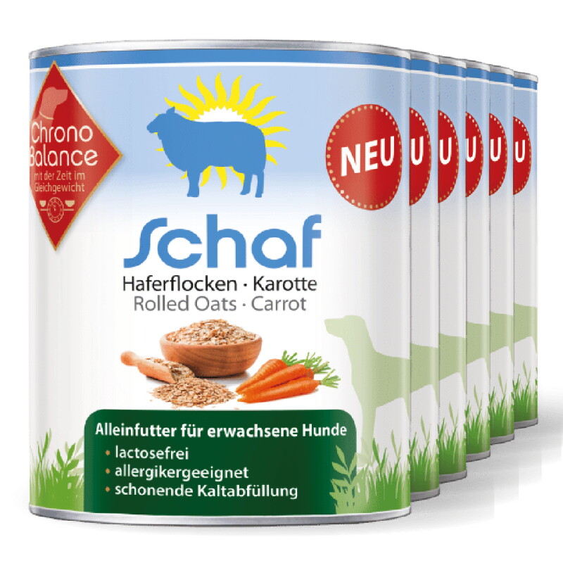 ChronoBalance Alleinfutter Schaf mit Haferflocken und Karotte 4,8 kg