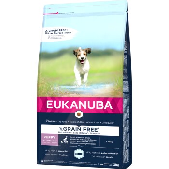 Trockenfutter Hund Small & Medium Breed Puppy, getreidefrei 3 kg