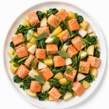 Hundefutterdose mit Aufschrift „Lachs mit Kartoffel“ 400 g — Lachs mit Kartoffel, Alleinprotein, getreidefrei, Überschrift „Lieblingsfutter“.