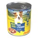 Dose Josera 'Meat Lovers' Hundefutter, 'Duck with Pumpkin' (Adult, grain‑free) mit lachendem Hund auf dem Etikett.