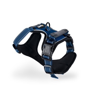 Hundegeschirr blau XL