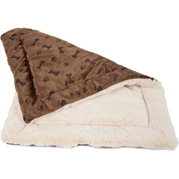Relax Kuscheldecke braun M