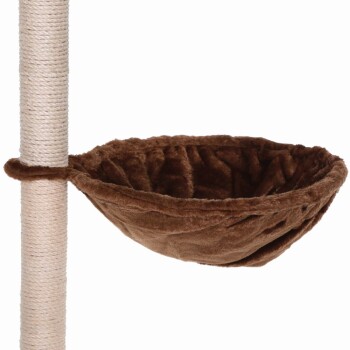 Lionto Liegemulde für Kratzbäume – 15 cm Tiefe braun