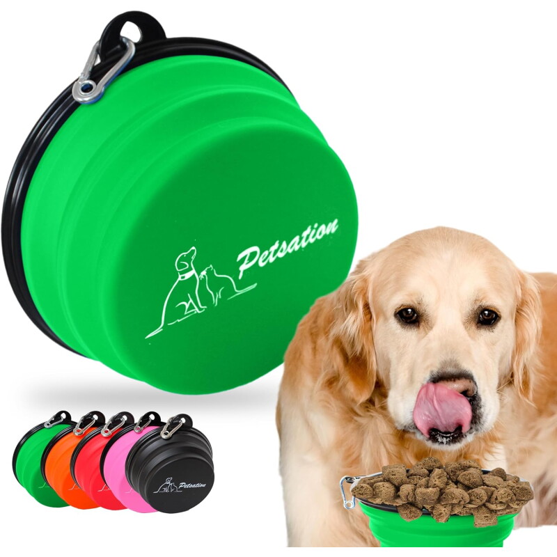 Petsation Faltbarer Reisenapf 350+1000ml