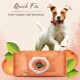 Quick Fix Pfoten- und Körpertücher für Hunde und Katzen, mit einem Pfirsichduft und Aloe Vera, verpackt in einer orangefarbenen Hülle.