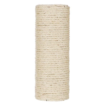 Ersatzstamm ø 11cm natur 30 cm Natürlicher Sisal-Seilrolle, fest gewickelt, ideal für Haustierspielzeug oder Kratzbäume.
