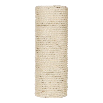 Natürlicher Sisal-Seilrolle, fest gewickelt, ideal für Haustierspielzeug oder Kratzbäume.