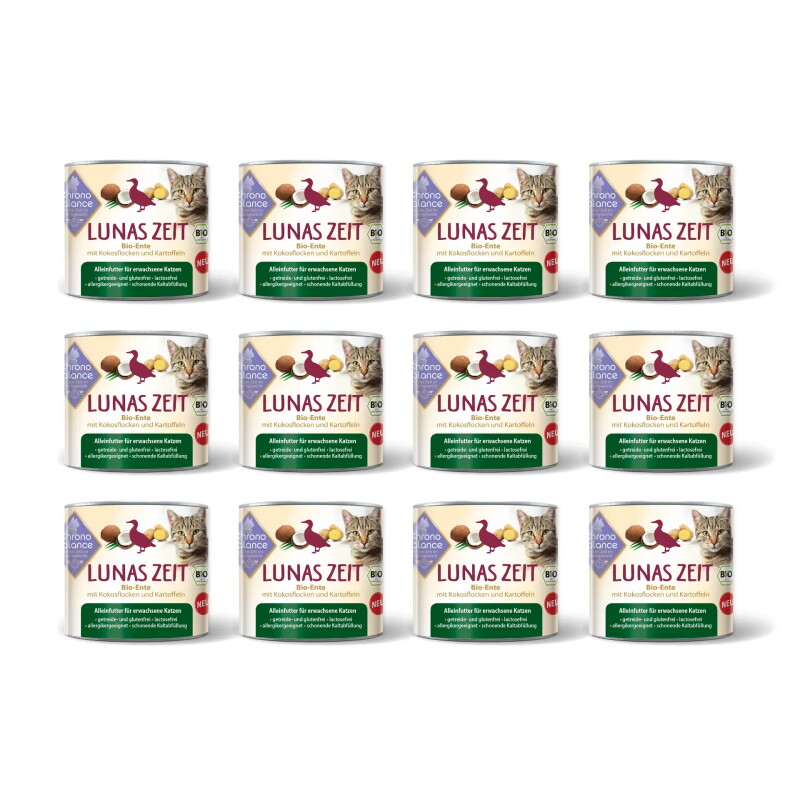 ChronoBalance Alleinfutter Ente mit Kokosflocken und Kartoffeln 2,4 kg
