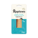 Pochette Applaws nourriture naturelle pour chat avec filet de thon visible ; emballage blanc et sarcelle portant la mention 'Ganze Stücke Thunfischfilet' 'leckerbissen' 30 g.
