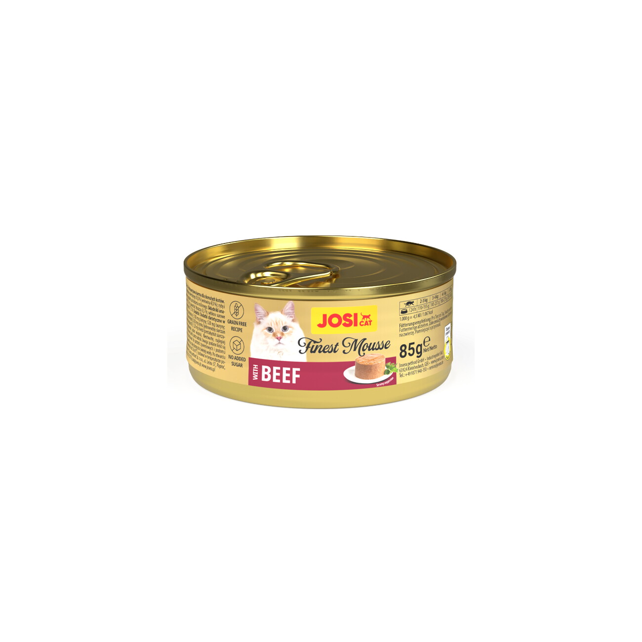 JosiCat Finest Mousse Rind 12 x 85 g