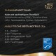 Verpackung für Haustierfutter mit Huhn und nachhaltigem Thunfisch, die Zutaten und Nährwertanalyse auflistet, einschließlich 11,5% Protein.