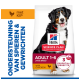 Hill's Science Plan hondenvoerzak, Adult 1-6 Large Breed met kip; '3 essentiële voordelen', grote foto van een driekleurige hond.