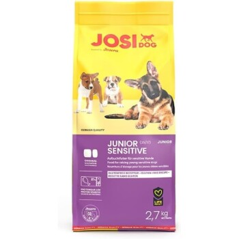 JosiDog Junior Sensitive für empfindliche Welpen 3×2,7 kg