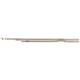 Beige Hundeleine mit einem Metallclip und einem Schlaufenhandgriff, mit einem kleinen roten Etikett mit dem Markennamen.