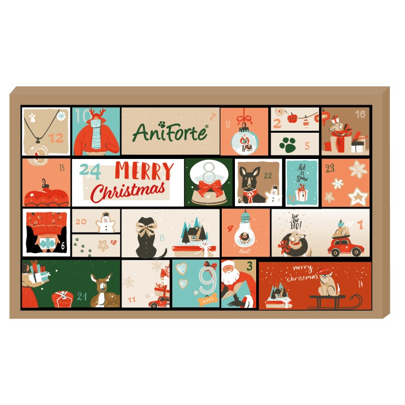 AniForte Premium Adventskalender für Hunde 2025