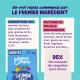 Sac de nourriture pour chiens adultes Edgard & Cooper 'Saumon' 2,5 kg ; montre 'Un vrai repas commence par LE PREMIER INGRÉDIENT', 'Saumon frais 40 %', '95 %'.
