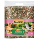 MultiFit Einstreubeutel mit der Aufschrift 'NADELWALD' 1 kg, Nadelwald-Einstreu für Kaninchen, Meerschweinchen, Hamster und Chinchilla.