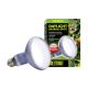Tageslicht-Baskenlampen mit einer Leistung von 150W, verpackt in einer grünen Box mit einem Chamäleon und mehrsprachigem Text.