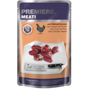 Meati Adult Pouch 5x500 g Chicken hearts