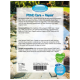 Aquaris POND Pflege + Reparatur Produktverpackung, mit einem ruhigen Teichhintergrund, Dosierungsanweisungen und Umweltansprüchen.