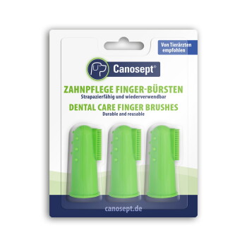 Canosept 3x Zahnpflege-Fingerbürsten