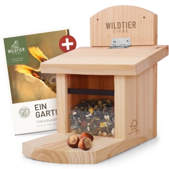 wildtier liebe Eichhörnchen Futterhaus FRESSNAPF