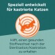Spezialfutter für kastrierte Katzen, unterstützt gesunden Stoffwechsel nach Sterilisation/Kastration.