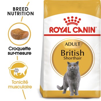 British Shorthair Adulte Croquettes Chat 400 g