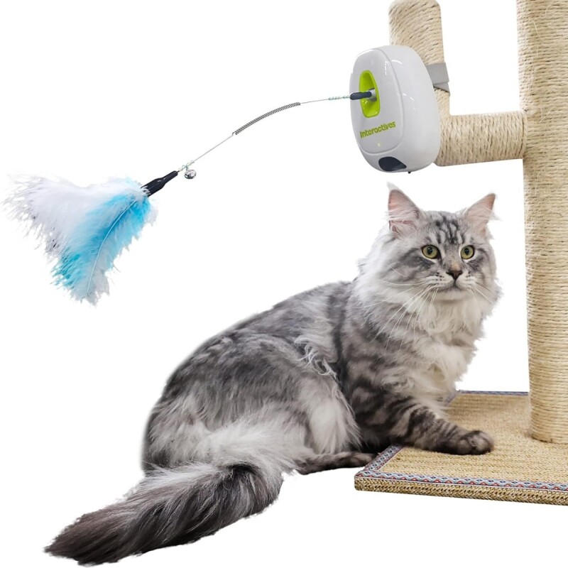 All for paws Interaktives Katzenspielzeug - Jumping Wand